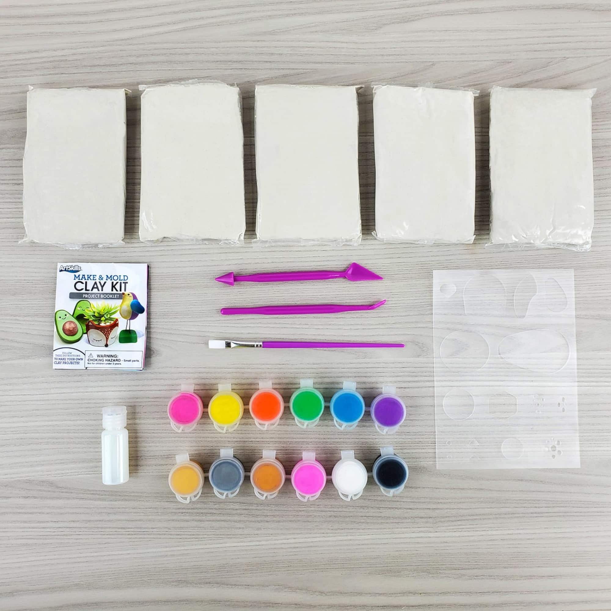 ArtSkills® Make and Mold Air-Dry Sculpting Clay Kit